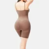 SKKULPT all day mid thigh shapewear for women shaper bodysuit tummy control waist cincher reducing scupting skims seamless shape wear