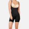 Shop Now: Open Bust Mid Thigh Bodysuit with Worldwide Shipping from SKKULPT