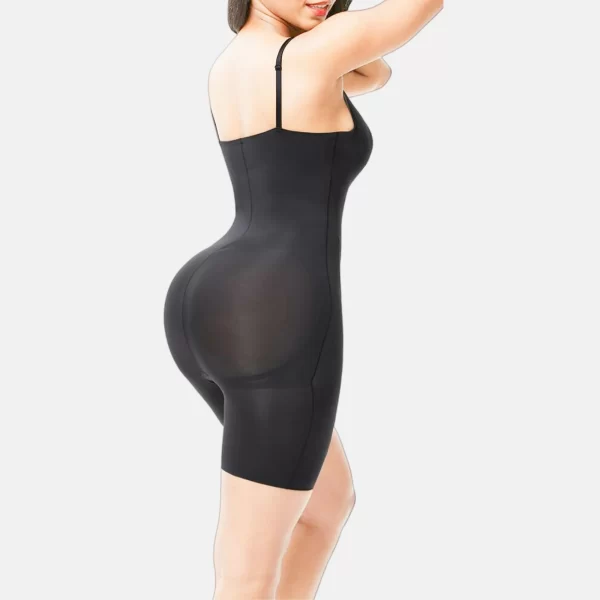 SKKULPT all day mid thigh shapewear for women shaper bodysuit tummy control waist cincher reducing scupting skims seamless shape wear