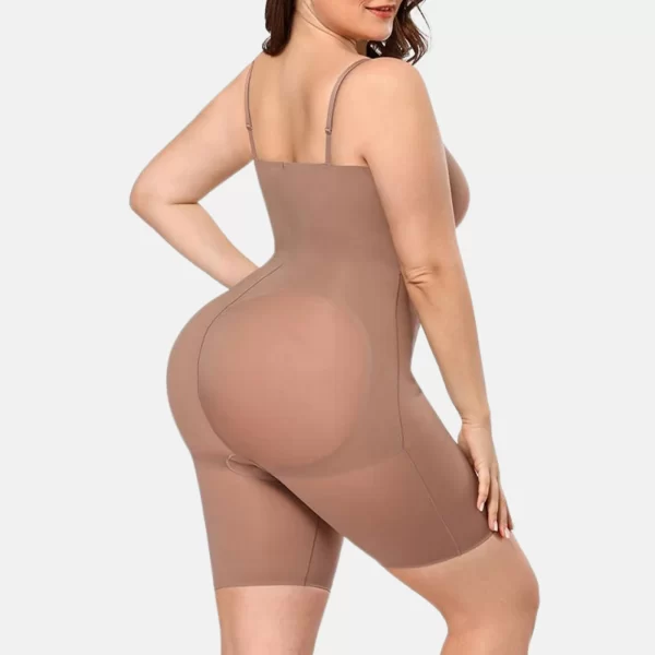 All Day Mid Thigh Bodysuit: Comfortable Shaping for Your Figure - SKKULPT